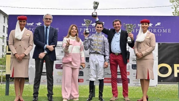Photo: ‘Ghada’ crowned winner of Mansour bin Zayed Festival Cup at Toulouse racecourse