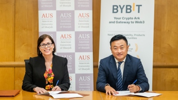 Photo: Bybit Deepens UAE Roots With AED 1 Million AUS Scholarship