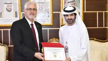 Photo: UAEU's Emirates Centre for Mobility Research becomes first member of International Road Federation